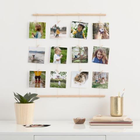 DIY with square prints